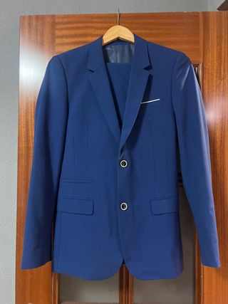 Traje azul marino hombre talla 34,xs