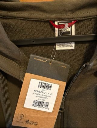 Chaqueta The North Face verde oliva