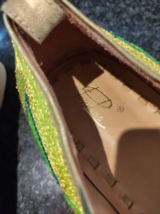 Zapatos verdes