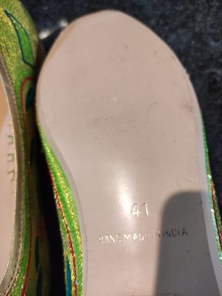 Zapatos verdes