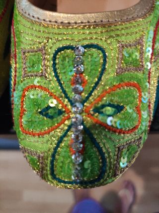 Zapatos verdes