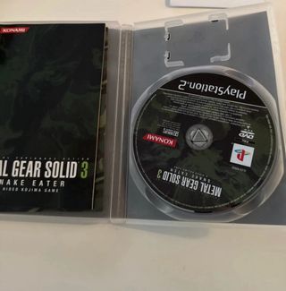 Metal Gear Solid 3 PS2 PAL