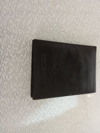 Portafoglio Country uomo - nero nuovo 