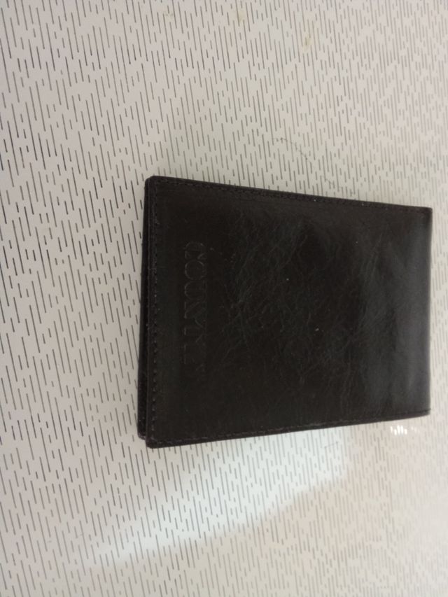 Portafoglio Country uomo - nero nuovo 