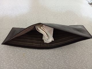 Portafoglio Country uomo - nero nuovo 