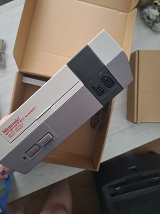 NES Nintendo. Consola + Tetris