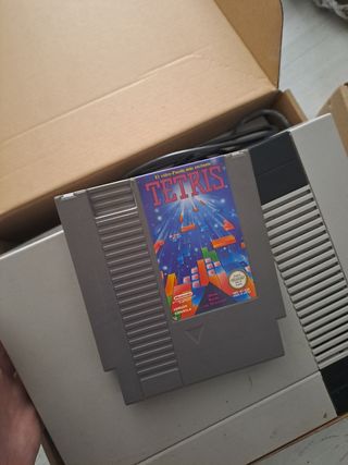 NES Nintendo. Consola + Tetris