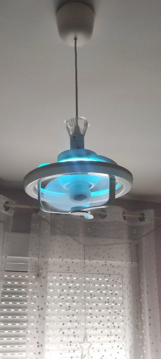 Ventilador techo LED - lámpara