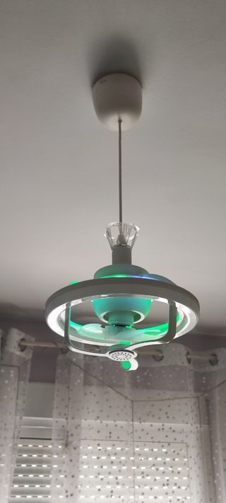 Ventilador techo LED - lámpara