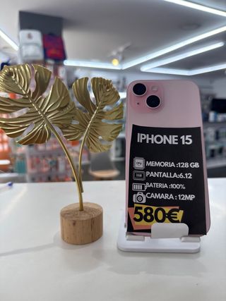 iPhone 15 Rosa 128GB