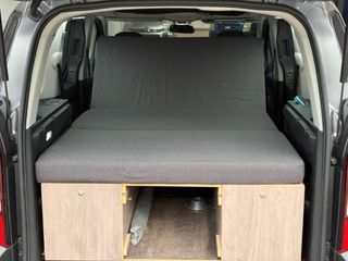 CAMPER PEUGEOT RIFTER GT LINE LONG BLUE