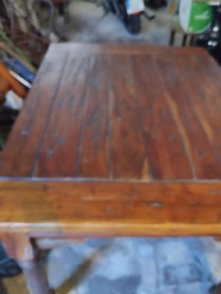 Mesa madera rústica