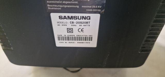 TV CRT Samsung Vintage