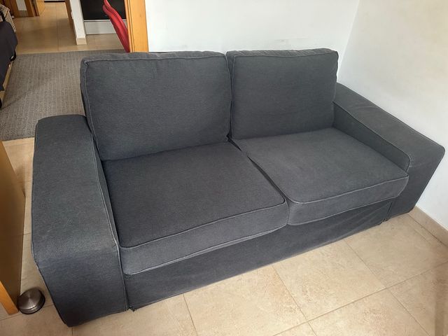 Sofá IKEA KIVIK 2 plazas - Gris