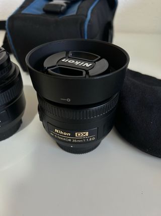 Nikon D3300 + 2 objetivos