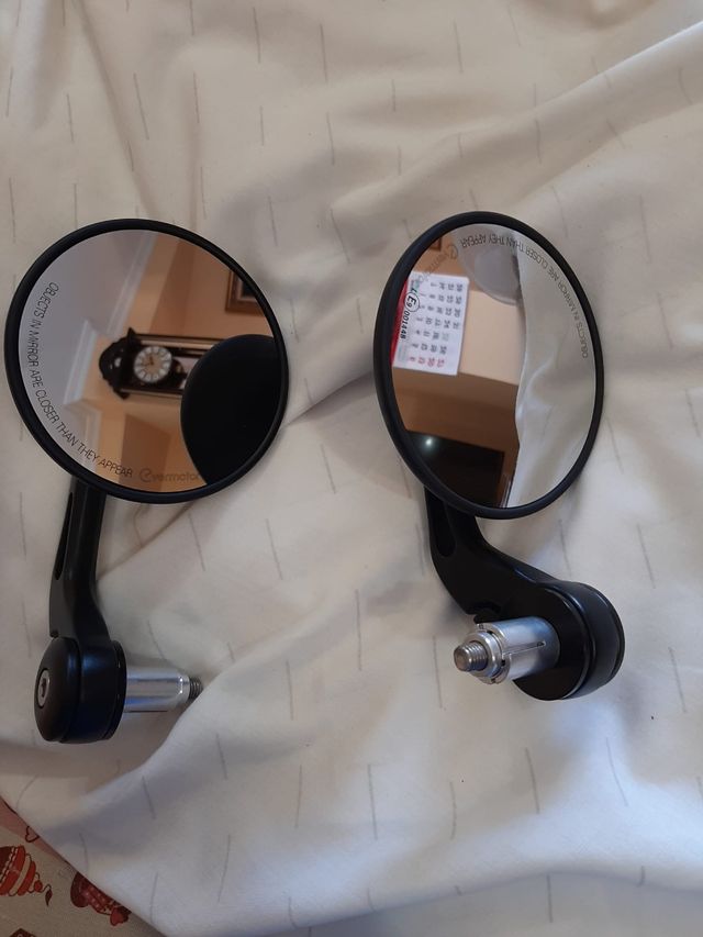 Espejos retrovisores moto homologados nunca usado