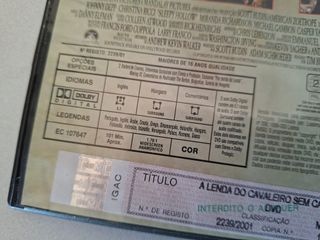 DVD Sleepy Hollow - Johnny Depp