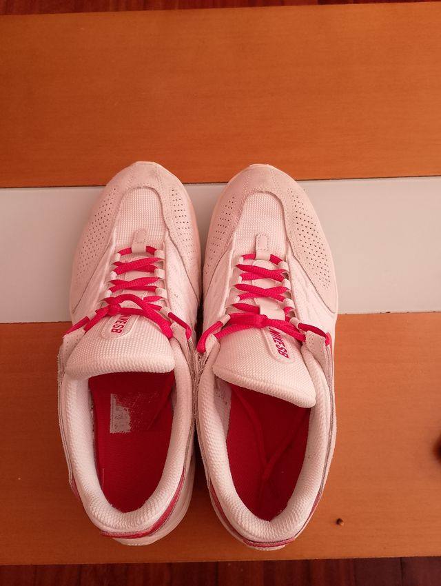 Zapatillas Nike SB Vertebrae rojas y blancas