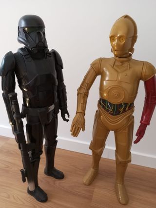 Figuras Star Wars: C3PO & Trooper