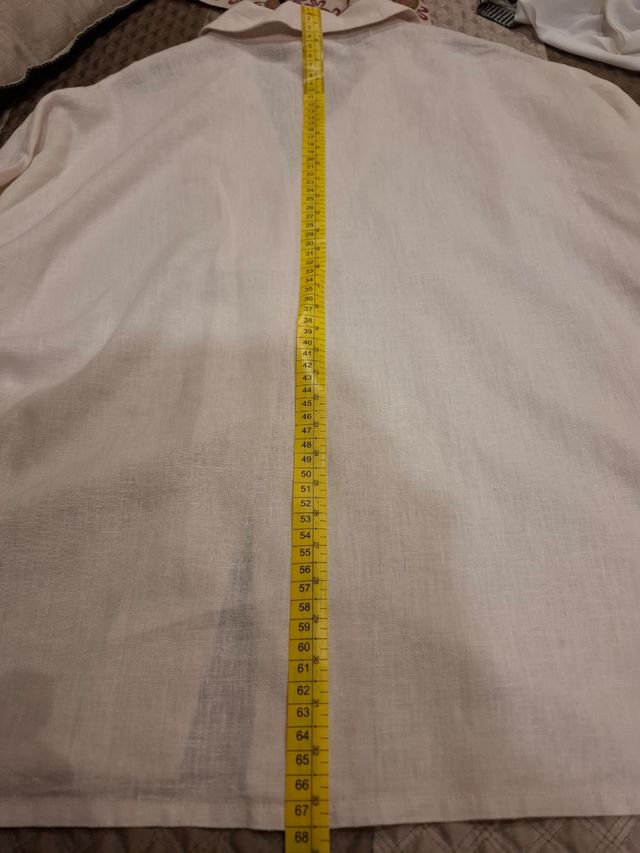 Camicia Etam beige - L.Nuova con etichetta.