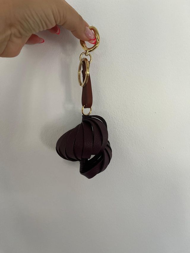 Llavero Polène marrón/bordeaux
