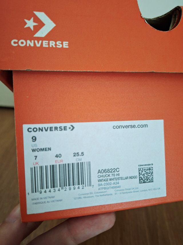 Converse Chuck Taylor bianche