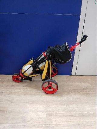 Juego de palos,bolsa y carro boomerang