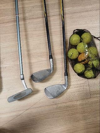 Juego de palos,bolsa y carro boomerang