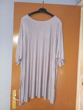Camiseta gris mujer - Talla L