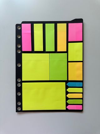 Blocco note adesive colorate - post it