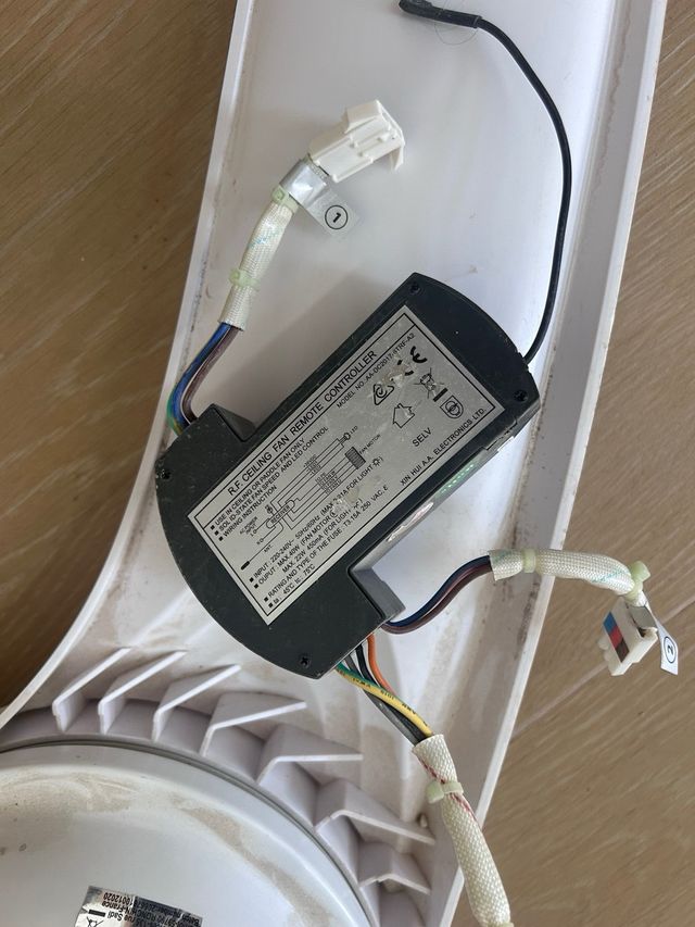 Ventilador techo blanco 3 aspas