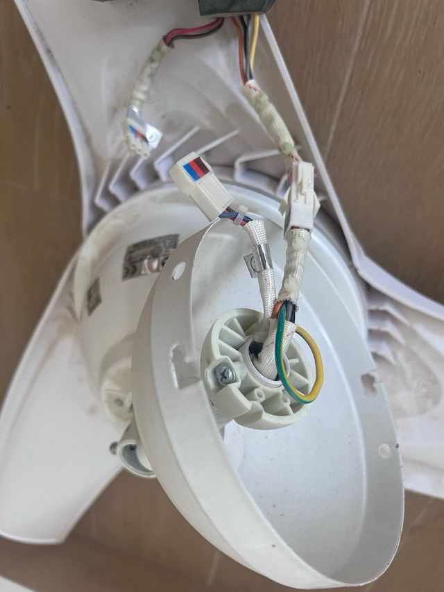 Ventilador techo blanco 3 aspas