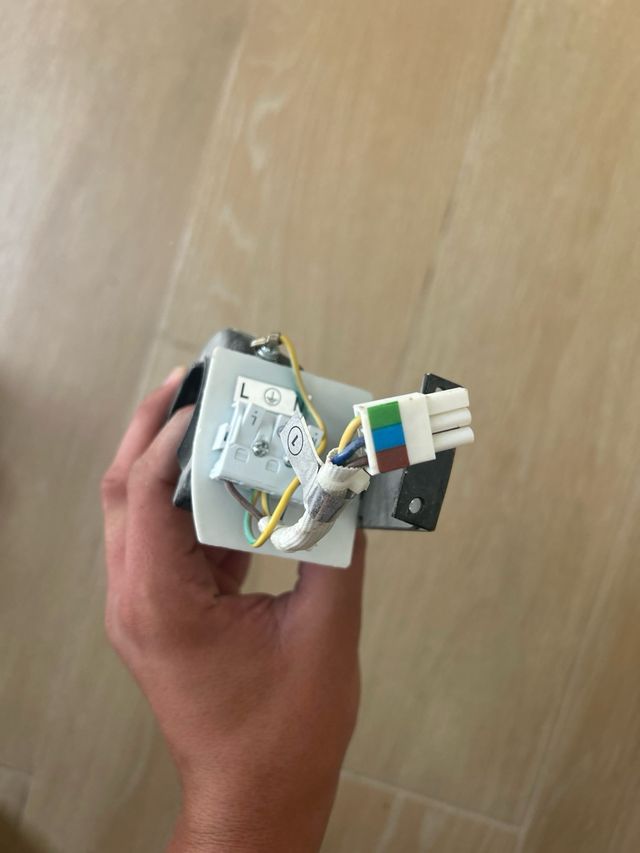 Ventilador techo blanco 3 aspas