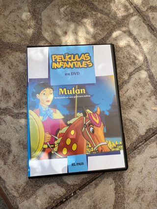 DVD Mulan - Pelicula Infantil