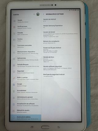 Samsung Galaxy Tab A6 blanca