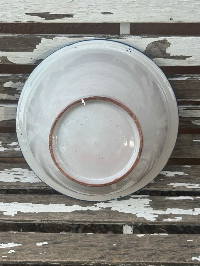 Cuenco Manises pintado a mano