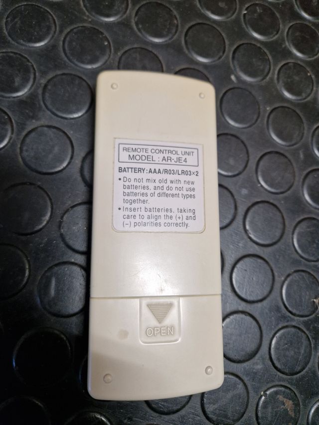 Mando Fujitsu AR-JE4 Aire Acondicionado