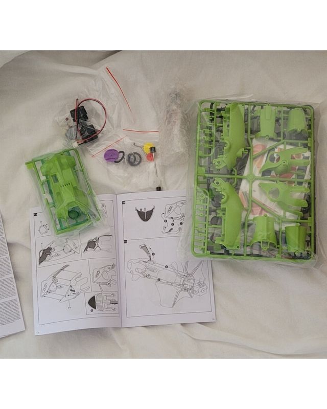 Lagartija Robot. Móntalo tú mismo.