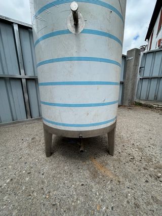Depósito inoxidable 500l vino
