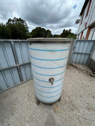 Depósito inoxidable 500l vino