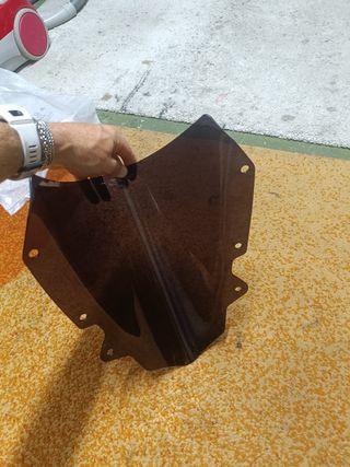 Cúpula alta oscura para moto Triumph speed triple 