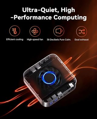 ✓ Mini PC AMD Ryzen 7 6800H 16GB RAM 512GB SSD