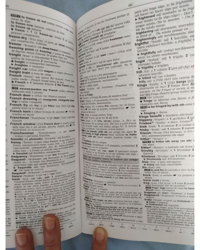 Diccionario Inglés - Español