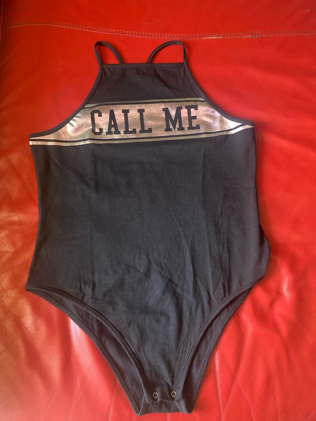 Body negro 'CALL ME'
