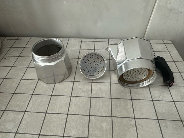 Cafetera italiana pequeña