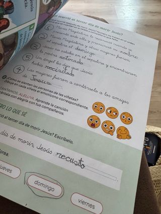Religión Católica. 2 Primaria. Edén. Revuela
