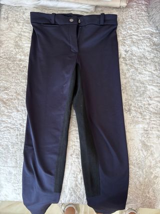 Mallas equitacion Fouganza niño talla 12