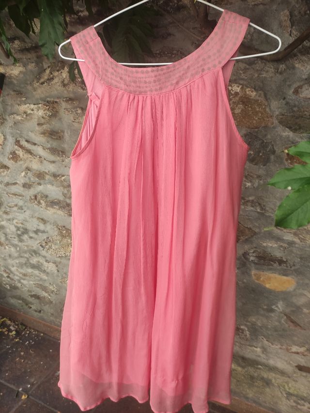 Vestido Naf Naf rosa