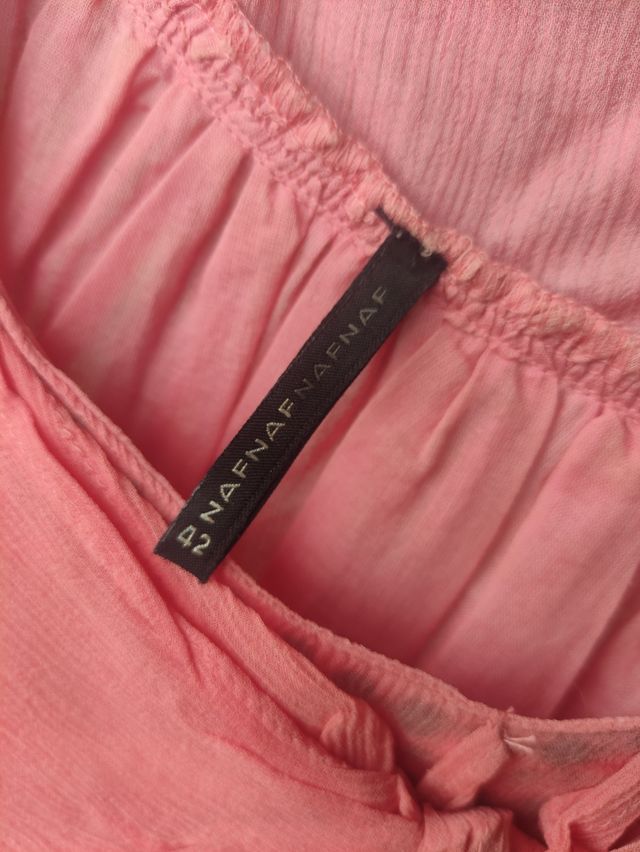 Vestido Naf Naf rosa