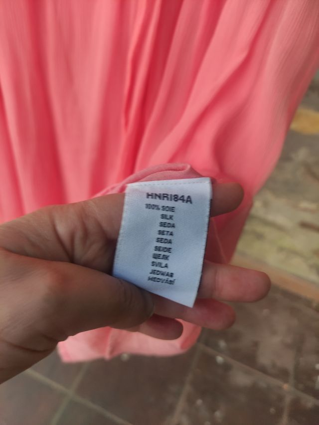 Vestido Naf Naf rosa